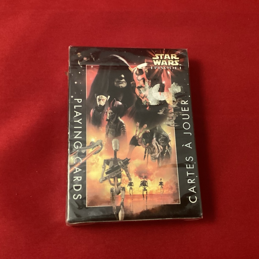 New in box Star Wars episode 1 playing Cards deck